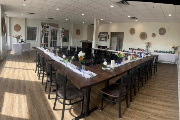Blū's private event room