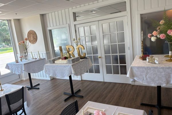 Blū's private event room