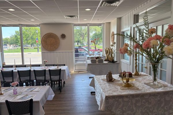 Blū's private event room
