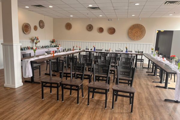 Blū's private event room