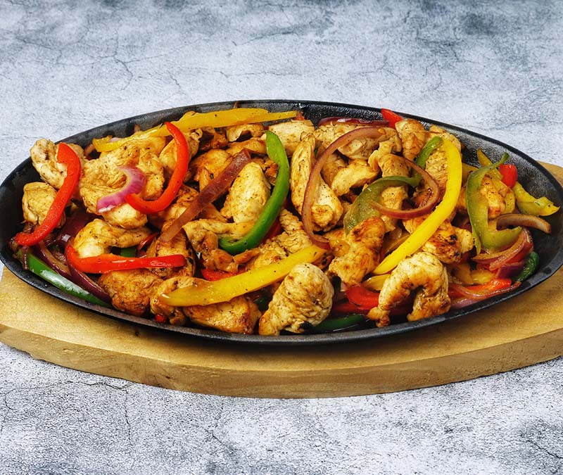 Fajitas with chicken