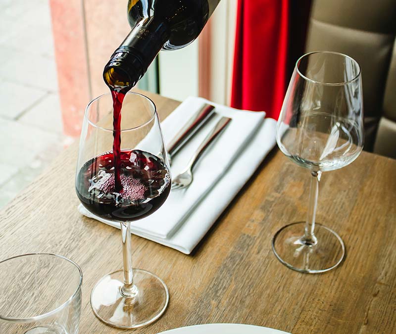 red wine